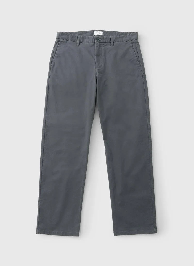 ماتلان Charcoal Straight Fit Chinos